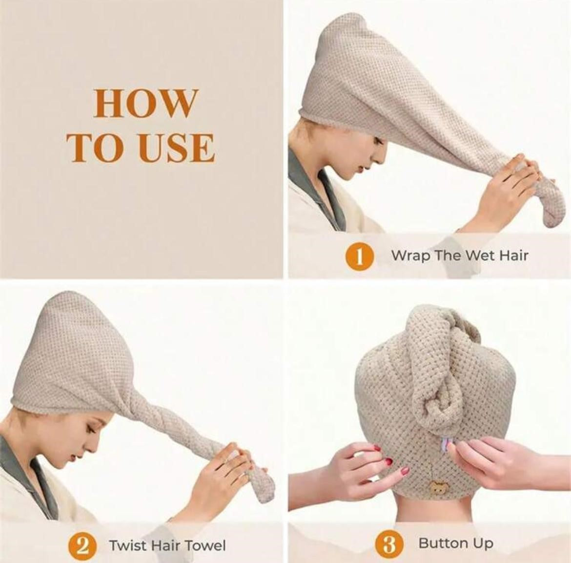 Hair Wrap Towel